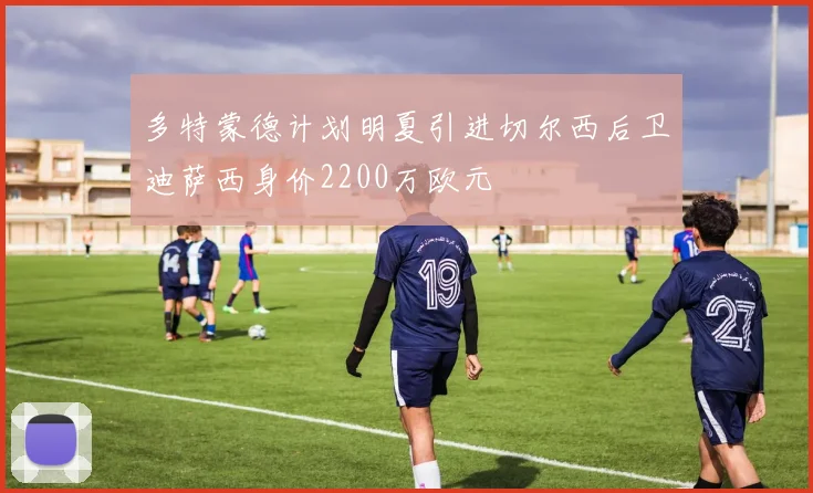 多特蒙德计划明夏引进切尔西后卫迪萨西身价2200万欧元